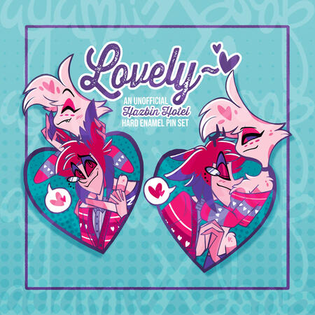 Lovely ~ Enamel Pin Set