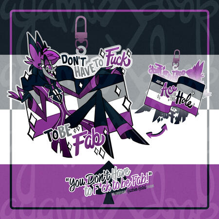 You Don't Have to F*ck to Fab! ~ Acrylic Charm